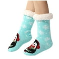 thumbnail image 6 of Women's Christmas Floor Socks Lamb Wool Blanket Socks Winter Socks Confinement Socks Home Socks Sleep Socks Extra Thick Velvet Women's Socks, 6 of 6