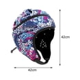 thumbnail image 5 of Shenmeida Mult-Color Soft Helmet Flag Football Rugby Goalkeeper Helmet Rugby Cap Soft Shell Helmet Soccer Headgear Special Needs Protection for Youth Adults, 5 of 5