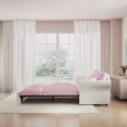 thumbnail image 5 of 74.8" Queen Pull Out Sofa Bed, 3-in-1 Convertible Sleeper Tufted Sofa with 2 Soft Pillows,Multi-Functional Velvet Loveseat Bed,Blue, 5 of 15