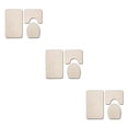 thumbnail image 2 of Toystoory Juego de alfombrillas texturizadas de poliéster, Base al tacto y antideslizante para un baño seguro, juego de baño PJ210611-B001 Type1 NO1, 2 of 6