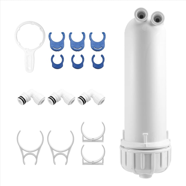 Carcasa de Membrana para Purificador de Agua, Dispensador de Agua Doméstico, Accesorios de Ósmosis Inversa y Ultrafiltración.