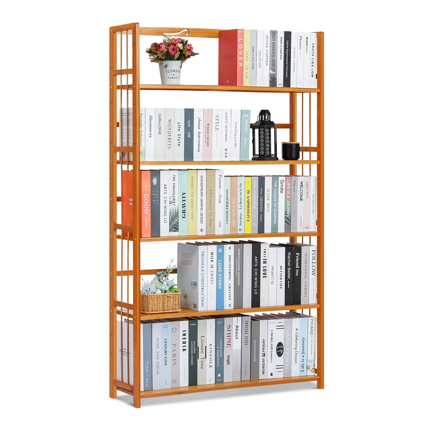 luosh Mesh Magazine File Rack Holder Single Layer Desk Shelf Book Storage for Office Home Students