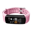 thumbnail image 3 of Methold 2021 Fitness medición de la presión arterial podómetro banda inteligente de cardíaco impermeable salud Fitness reloj Relojes inteligentes rosa, 3 of 6