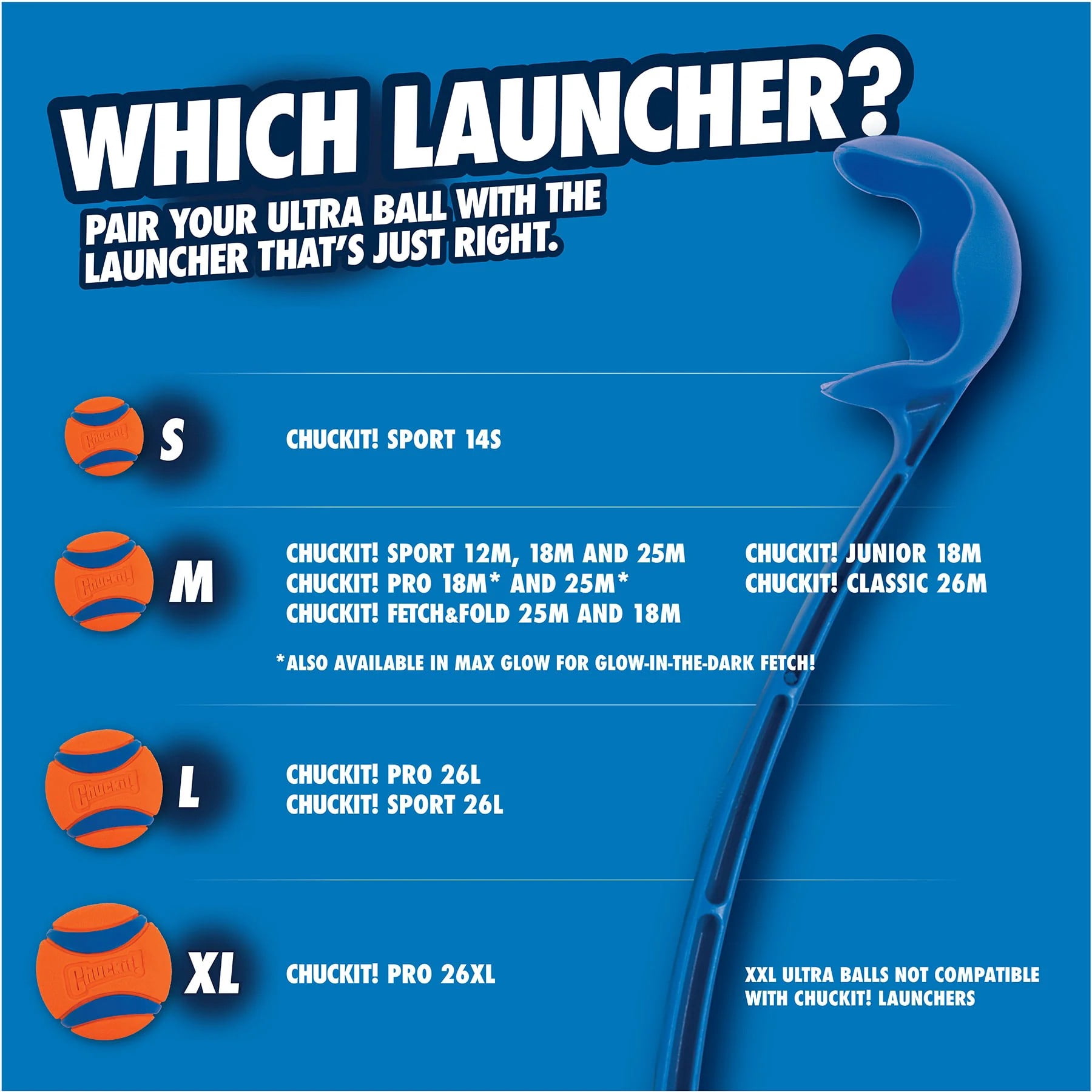 Chuckit! Medium Classic Fetch Ball Launcher Dog Toy