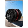 thumbnail image 5 of Set of 4 Bags Red Seasonal Tire Totes, Spare Tire Cover, Portable Winter Wheel, Handle for Easy Transportation, Fits Tires Tire Diameters 19” to 23”, 5 of 5
