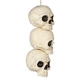thumbnail image 3 of Halloween Decoration Hanging Human Skull 29"H, Bone Color, 3 of 5
