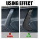 thumbnail image 5 of Newest 1 Pair For Ford Fiesta 2011 2012 2013 2014 2015 2016 2017 2018 Car Carbon Fiber Inner Door Handle Manual Glass Panel, 5 of 5