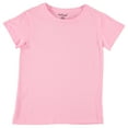 thumbnail image 6 of Pink Angel Girls' Tees, 8-Pack 100% Cotton Plain Solid Color Girls Tee Shirts, Size 5/6, 6 of 6