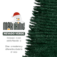 thumbnail image 3 of Arbol de Navidad Artificial Grande 2.1m Auto-Ensamble Pino Navideño Artificial Verde Armado Rapido y Facil en Un Minuto Marthing Pino Frondoso Realista, Elegante Resistente y Duradero, 3 of 10