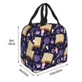 thumbnail image 2 of Rocae Lavender Flowers for Insulated Lunch Bag for Women Men,Large Lunch Box for Work School Picnic Hiking Daytrip, 2 of 5