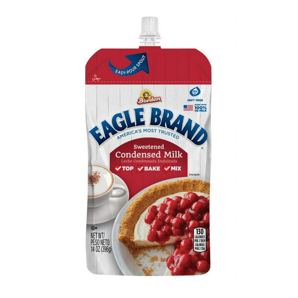 SWEETENED CONDENSED MILK POUCH 14OZ