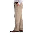 thumbnail image 2 of Haggar Men's Big & Tall Cool 18® Pro Solid Pleat Pant Classic Fit HC90248, 2 of 7