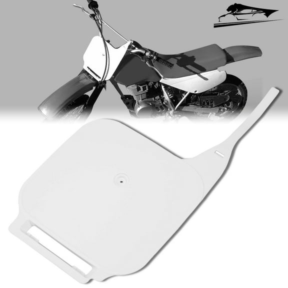 KOJEM Front Number Plate Compatible with 1987-2000 Honda XR100R XR80R/ Compatible with 1997-2000 Honda XR70R Replacement for 61136-GN1-000ZE