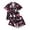 34-Black, variant on jiaxiM Night Pajamas, Summer Sleep Set, Halloween Pajamas for Women Breathable Notch Collar Allover Cartoon Print Loose Casual Indoor Pjs