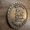 thumbnail image 2 of Last F*ck to Give EDC Challenge Coin,Give The Middle Finger to Challenge Coin, 2 of 5