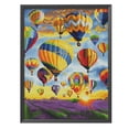 thumbnail image 2 of Cuadros Decorativos Juego de bordado de costura de punto de cruz DIY con sello de 11 CT (Globo caliente JL050) Wdftyju embutido en tela, 2 of 9