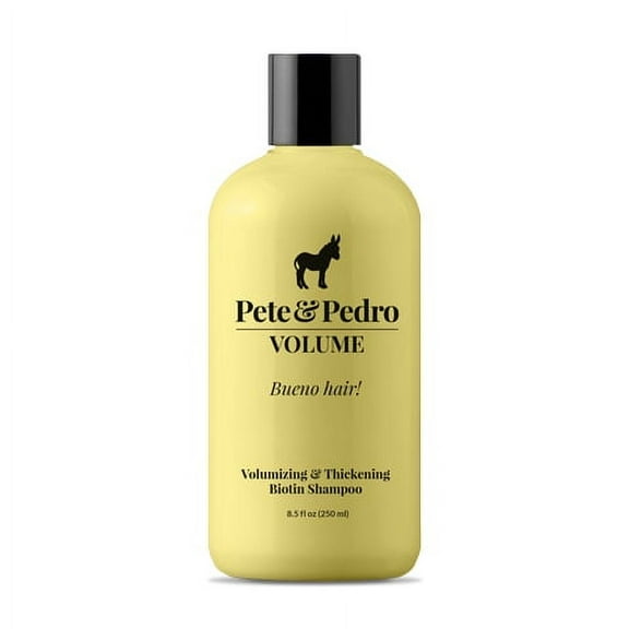 Pete & Pedro VOLUME - Volumizing & Thickening Biotin Shampoo, 8.5 oz.