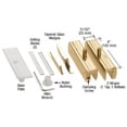 thumbnail image 2 of CRL MA05BR Polished Brass Madrid Series Hinge Kit, 2 of 10