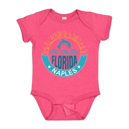 

Inktastic Naples Florida Beach Vacation Gift Baby Boy or Baby Girl Bodysuit