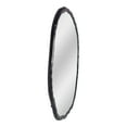thumbnail image 2 of Oval Wall Mirror Black - Modern Decorative Frameless Mirror for Home Decor, 2 of 5