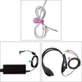 thumbnail image 4 of Bridas magnéticas, 8 unidades, multicolor, con imán fuerte para enrollar cables magnéticos, para auriculares, cable USB, llaveros, etc., 4 of 7