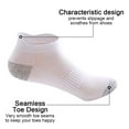 thumbnail image 3 of 5 pares de calcetines de verano para hombre, calcetines náuticos de malla, calcetines de algodón con talón anticaída y levantamiento de orejas, calcetines transpirables, 3 of 6