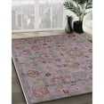thumbnail image 3 of Ahgly Company Machine Washable Indoor Rectangle Industrial Modern Mauve Taupe Purple Area Rugs, 8' x 12', 3 of 7