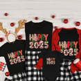 thumbnail image 2 of Feliz Navidad 2025 Camisetas familiares a juego Camisetas para papá, mamá, niños, monos para bebés, camisas para fiestas de Año Nuevo y Navidad, 2 of 5