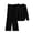 Black, variant on Womens Two Piece Sets Comfort Knit Round Neck Top Elastic Waistband Wide Leg Pants Suit Versatile Solid Color Lounge Sets for Women Fashionable Plus Size Solid Color Outfits Set Free Size