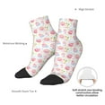 thumbnail image 4 of Goofa Cute Pig Pattern Non Slip Socks with Grips for Elderly, Crew Socks Yoga Hospital Socks Cushioned Sole Gripper Socks for Men Women, 4 of 5