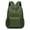 Green, variant on Solid Color Schoolbag Large Capacity Backpack for Students Daily Use