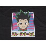 Hunter X Hunter Gon Freecss Pixel Art Men's Black T-shirt-Small