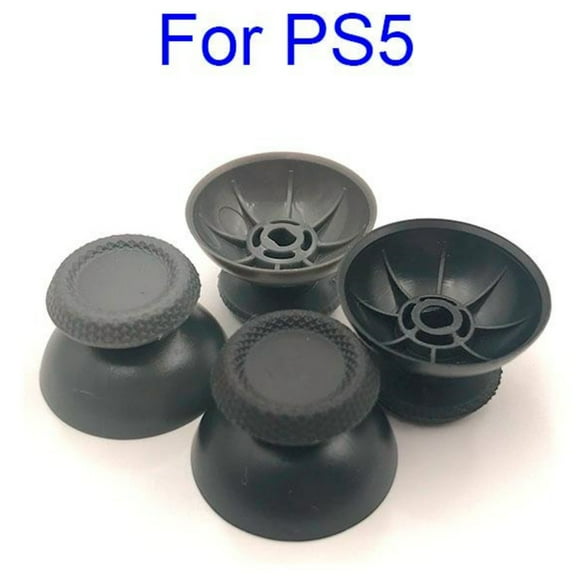10/20/50/100pcs for PlayStation 5 PS5 DualSense Controller Thumbstick 3D Analog Thumb Stick Joystick Caps Grip Game Accessories (Black,20pcs)