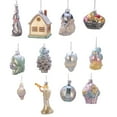 thumbnail image 3 of Kurt Adler 3-4.375-Inch Noble Gems™ Newlywed's Glass Tree Box, Set of 12, 3 of 4