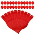 thumbnail image 3 of 100 globos de látex rojos con cola de enlace para bodas, cumpleaños, fiestas, decoración impresionante, globo de látex rojo con diseño de cola, accesorios para fiestas, 3 of 7