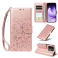 thumbnail image 1 of Funda Cartera GANGXUN con Diseño de Perrito en Relieve para OPPO Reno 13 Pro , Protección 360° con Ranuras y Correa Desmontable, 1 of 6