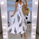 thumbnail image 1 of ICHUANYI Clearance Fashion Women Button Casual Sleeveless Camis Vest V-Neck Ladies Long Dress(Gray, S) ICHUANYI WER2023080915515, 1 of 3
