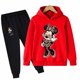 thumbnail image 1 of Boys Girls Clothing Mickey Mouse Cartoon Set Fashion Long Sleeve Sweatshirt+Long Pants Toddler Girl Outfit Kids Clothes 2pcs Set8T Gao Jinjia LED, 1 of 2
