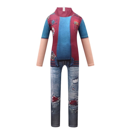 3D Printed Anime Roleplay Jumpsuit for Halloween Masquerade Parties - Movie Character Cosplay Costume Dress Up Outfit