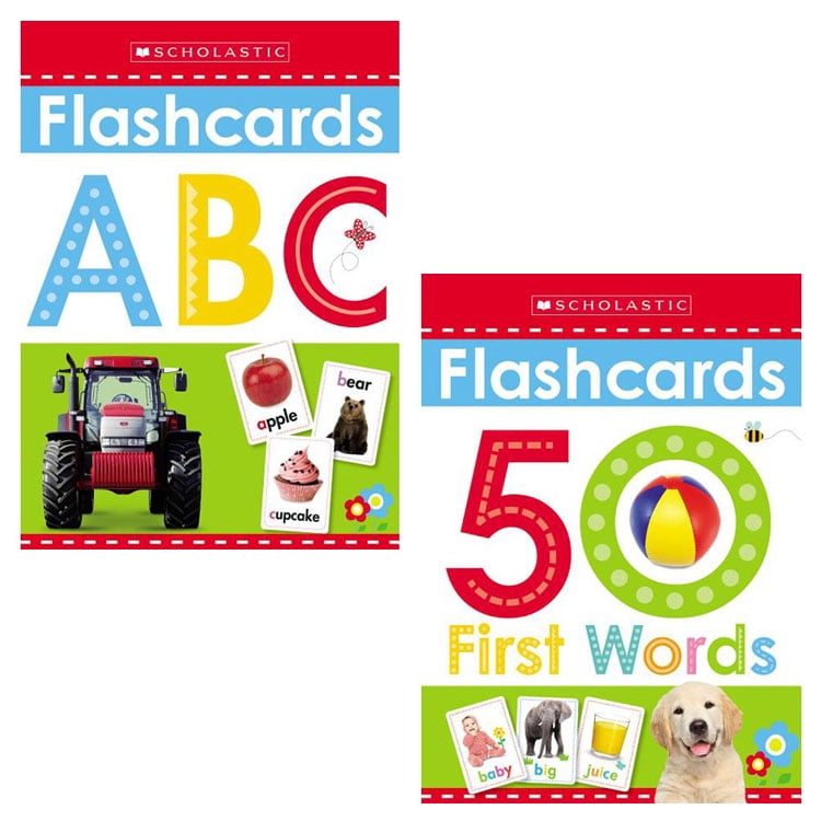 Flash Card Set Flashcards Abc Scholastic Early Learners Scholastic Early Learners 50 First Words Flashcards Scholastic Early Learners Flashcards Other Walmart Com
