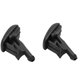 thumbnail image 4 of 2pcs Windshield Washer Spray Jet Nozzle 61601384859 Black ABS Replacement for 318i 19921999 NO.05085, 4 of 5
