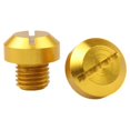 thumbnail image 1 of Scienceny 2 piezas proceso CNC antioxidante espejo retrovisor agujeros tapones tornillos resistentes al desgaste pernos cubiertas en el sentido Vehículos, repuestos y accesorios Mis Oro, 1 of 6