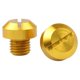 thumbnail image 1 of Scienceny 2 piezas Universal CNC proceso espejo retrovisor tapones para orificios tornillos derecho izquierdo pernos impermeables cubiertas tapas Vehículos, repuestos y accesorios Mis Oro, 1 of 6