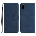 thumbnail image 1 of Compatible avec iPhone X/ TP Étui Portefeuille en Cuir PU Premium avec Couverture Magnétique Intégrée, 1 of 5