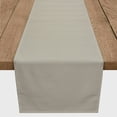 thumbnail image 3 of Creative Products Solid Color Khaki 16x72 Poly Twill Table Runner, 3 of 3