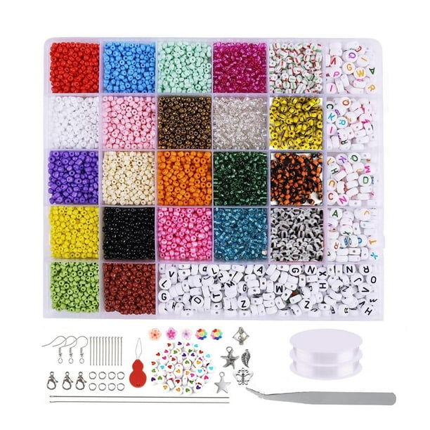 8061 Pieces Beads for Jewelry Making with Pendant with Beading