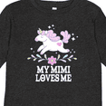 thumbnail image 4 of Inktastic My Mimi Loves Me Unicorn Girls Long Sleeve Toddler T-Shirt, 4 of 5