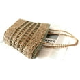 thumbnail image 6 of Kukuzhu Women's Straw Tote Bag Woven Straw Shoulder Bag Hollow Straw Rattan Woven Handbag Summer Beach Bag, 6 of 6