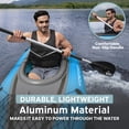 thumbnail image 4 of Bestway Hydro Force 91” Adjustable Aluminum Locking Kayak Paddle and Grip, Black, 4 of 9