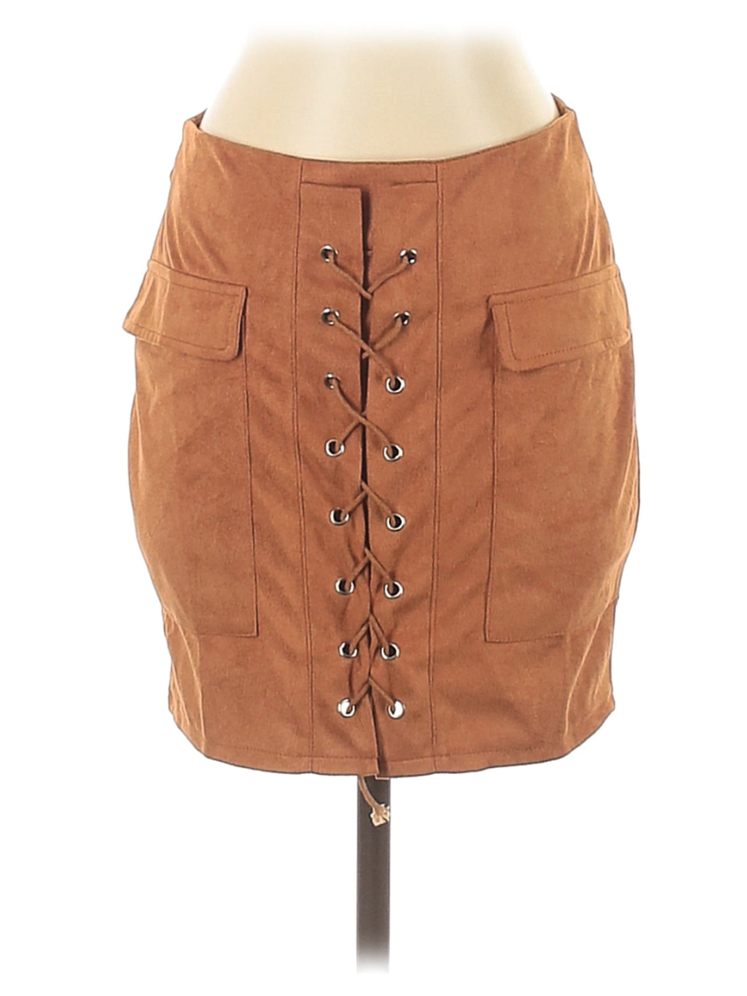 faux leather skirt walmart
